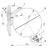 Модуль газового пожежогасіння Імпульс-20 зі стельовим кріпленням (МГП.І-20.Е.С) thumb-4