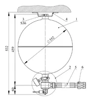 Модуль газового пожежогасіння Імпульс-20  (МГП.І-20Т.Е.С) thumb-5