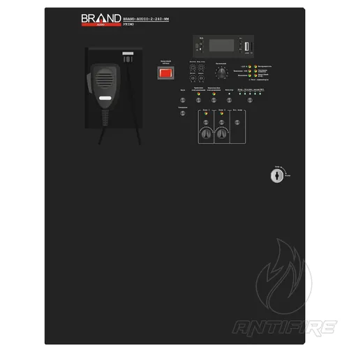 Моноблок настінний УКіМО BRAND AUDIO 2-240-WM (2 зони, 240 Вт) 