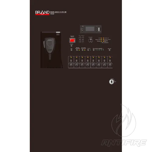 Моноблок настінний УКіМО BRAND AUDIO 8-650-WM (8 зон, 650 Вт) 