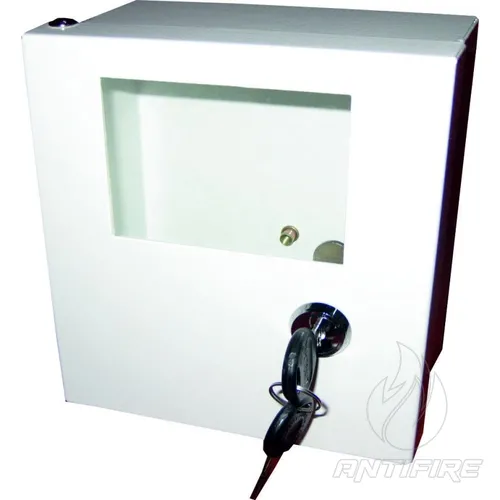 Металевий бокс Гамма для БДК (270х270х100), оглядове вікно 