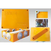 Коробка комутаційна вогнестійка типу "КРОМА" КП-02-90 К2/4 — Монтажні коробки 