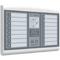Виносна панель керування та індикації Tiras AM-BTN адресна — Додаткові пристрої