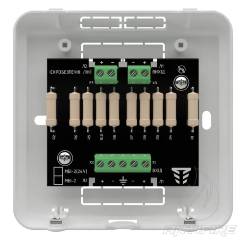 Модуль барьерной искрозащиты Tiras МБИ-2 (24В)  (фото 2)
