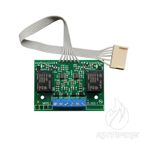 Модуль расширения Tiras МРЛ-2.2 релейный на 2 выхода оповещения 