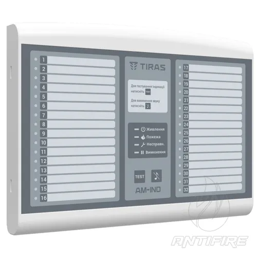 AM-IND Tiras - Адресна виносна панель індикації на 32 індикатори 
