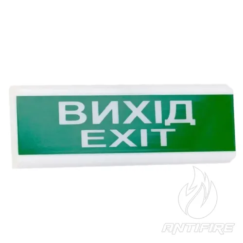 Покажчик Tiras ОС-6.2 (12/24V) "Вихід/Exit" світловий 