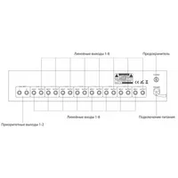 Багатозонний мікшуючий передпідсилювач IPA-P8С thumb-2