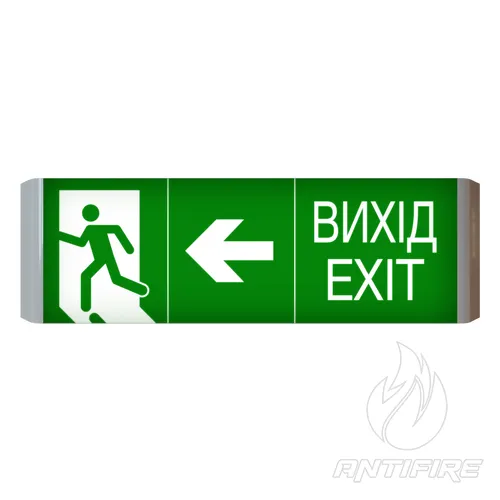 Покажчики шляхiв евакуації 