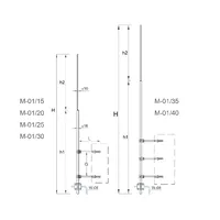 М-01/35 Блискавкоприймач для комину thumb-2