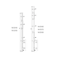 М-03/40 Щогла блискавкоприймача з боковим кріпленням thumb-2