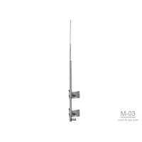 М-03/40 Щогла блискавкоприймача з боковим кріпленням thumb-3