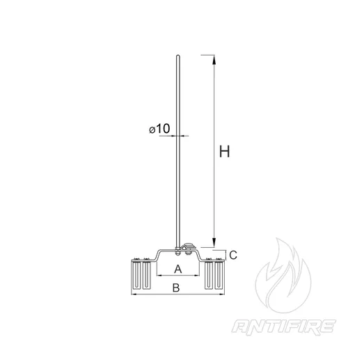 М-10/21 Блискавкоприймач кониковий  (фото 2)
