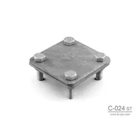 C-024 З'єднувач для смуги В40 хрестовий thumb-4