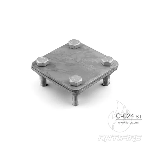 C-024 З'єднувач для смуги В40 хрестовий  (фото 4)