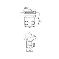 C-093 Клема фальцева хрестова thumb-2