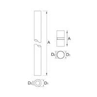 К-202 Труба монтажна для блискавкозахисту D-20 thumb-2