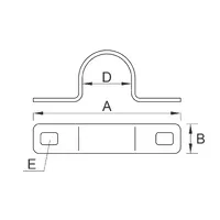 К-203 Зажим UD-20 для труби D-20 thumb-2