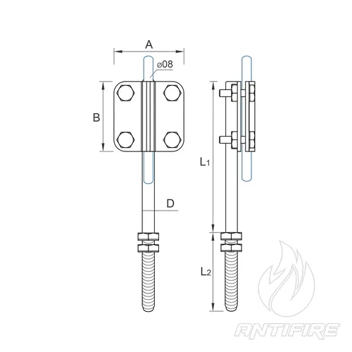К-271 Зажим натяжний  (фото 2)