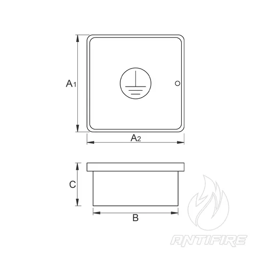 К-681 Коробка для фасадного контрольного з’єднання  (фото 2)