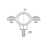 К-803 Тримач ізоляційного стержня до щогли thumb-2