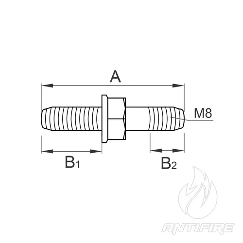 К-816 З’єднувач прямий для ізоляційного стержня  (фото 2)