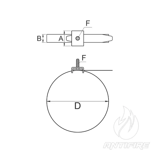 К-870 Обойма універсальна до труби  (фото 2)