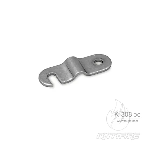 K-316 Пластина-скоба тримача дроту/стержня  (фото 4)