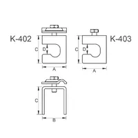 К-402 Зажим до стрижня риштунку thumb-2
