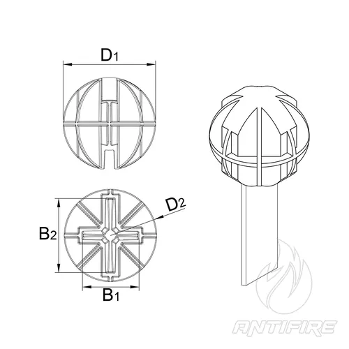 К-405 Захисний ковпак для виводів провідників  (фото 2)