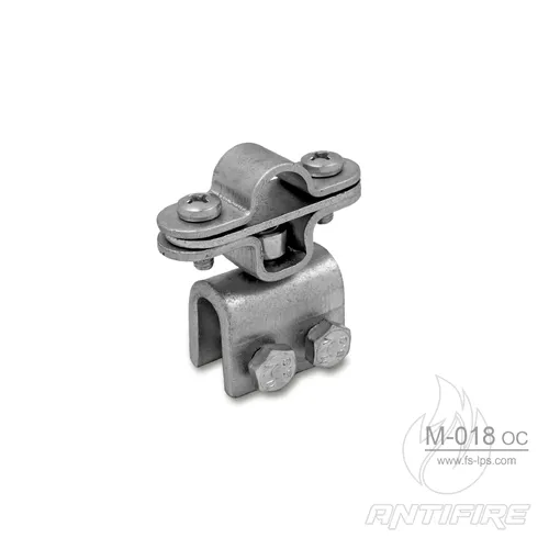 M-018 Тримач блискавкоприймача 16/10 фальцевий  (фото 3)