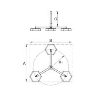 M-065 Тринога щогли блискавкоприймача thumb-2