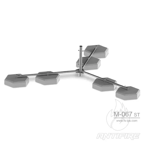 M-067 Тринога щогли блискавкоприймача велика  (фото 3)