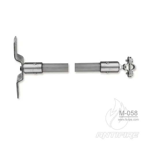 M-058 Ізольований тримач блискавкоприймача 16/10 з пластиною  (фото 3)