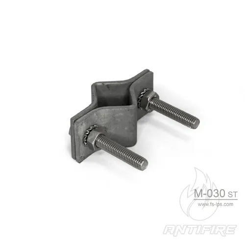 М-030 З'єднувач щогли блискавкоприймача та дроту універсальний  (фото 4)