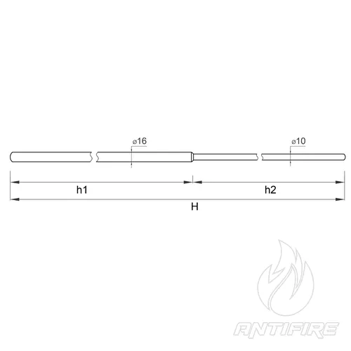M-120 Блискавкоприймач трубчастий збірний 16/10  (фото 2)