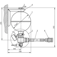 Модуль газового пожежогасіння ІМПУЛЬС-2-Т, 20-Т thumb-4