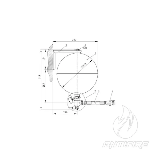 Модуль газового пожежогасіння ІМПУЛЬС-2-Т, 20-Т  (фото 8)