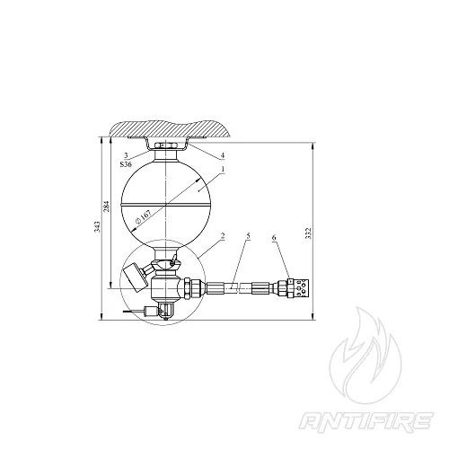 Модуль газового пожежогасіння ІМПУЛЬС-2-Т, 20-Т  (фото 3)
