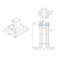 М-20/2 Анкерна закладна для блискавкоприймача thumb-2