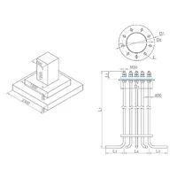 М-20/3 Анкерна закладна для блискавкоприймача thumb-2