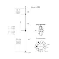 М-22/10 Блискавкоприймач окремостоячий для E.S.E. thumb-2