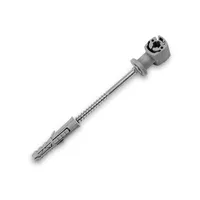 H-014 Тримач дроту пластиковий з дюбелем — Комплектуючі