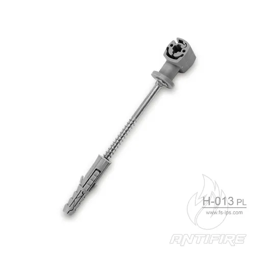 H-218 Тримач дроту пластиковий з дюбелем  (фото 3)