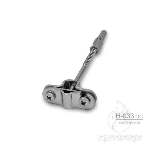 H-033 Тримач дроту металевий FLIP з дюбелем  (фото 3)