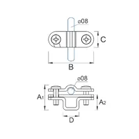 H-030 Тримач дроту металевий FLIP thumb-6