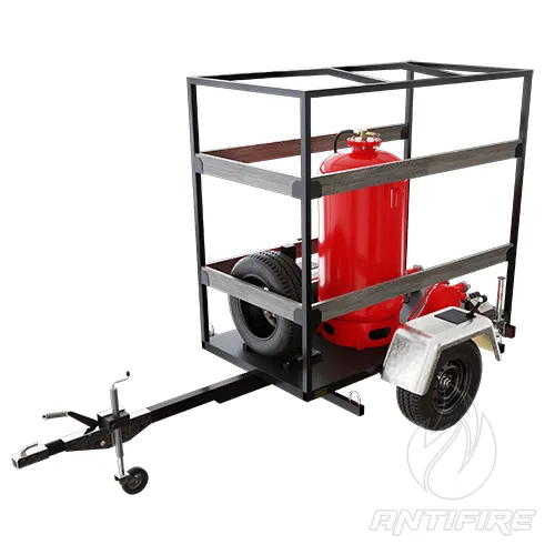 Установка порошкового пожежогасіння мобільна типу «Бранд-250»  (фото 2)