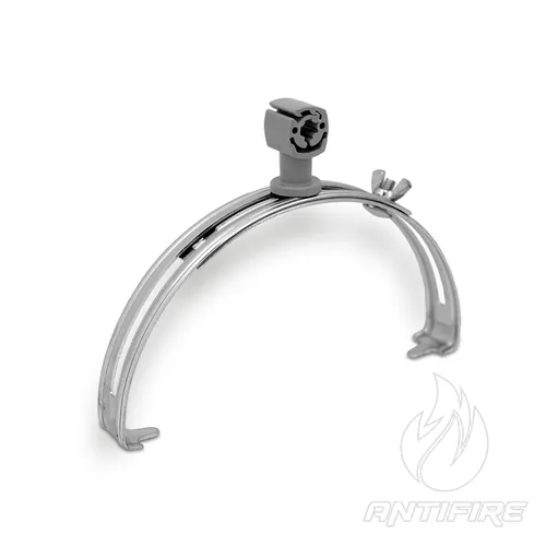 H-051 Тримач кониковий півкруглий з пластиком 