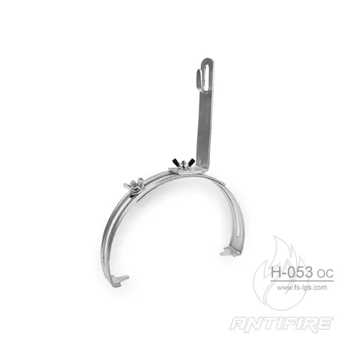 H-053 Держатель кониковый полукруглый L-120 FS  (фото 3)