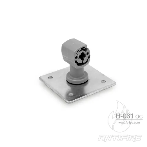 H-061 Держатель провода пластиковый с подставкой FS  (фото 3)